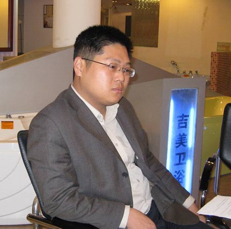 吉美衛(wèi)浴銷售部總監(jiān)蔣偉談吉美品牌推廣