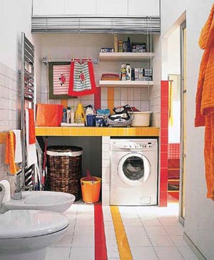 巧用垂簾打造家中神秘衛(wèi)浴間