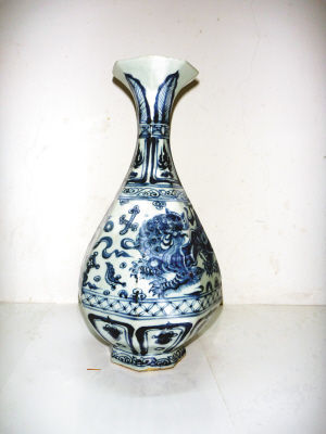 修復(fù)元青花三