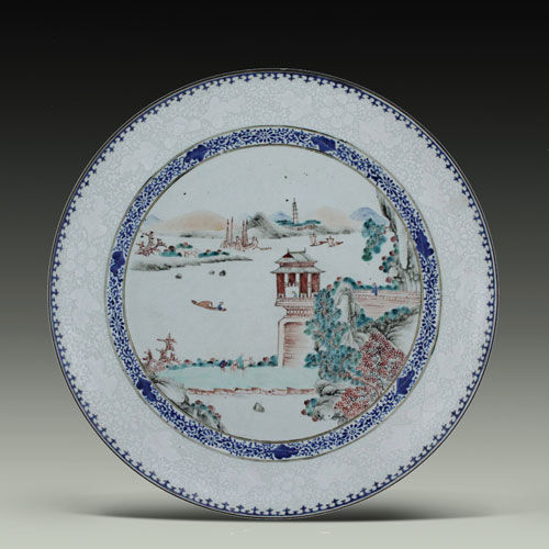 錦地四開光邊飾 錦地四開光邊飾