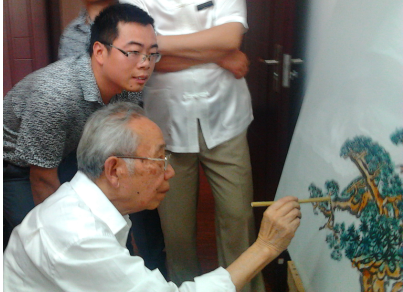 中國江西省陶瓷書畫藝術大師徐敏