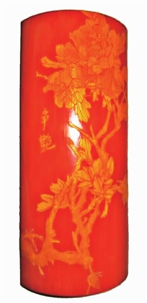 在古玩里賞牡丹 <wbr><p align=