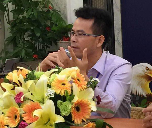 美宜居品牌銷售總經(jīng)理陳紅斌